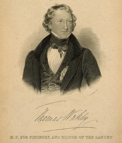 Thomas Wakley 1835 crop